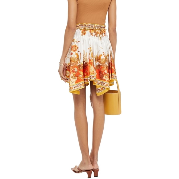 Zimmermann Brightside Angled Hem Skirt - Picture 16 of 16